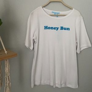 DRAPER JAMES "HONEY BUN" TEE